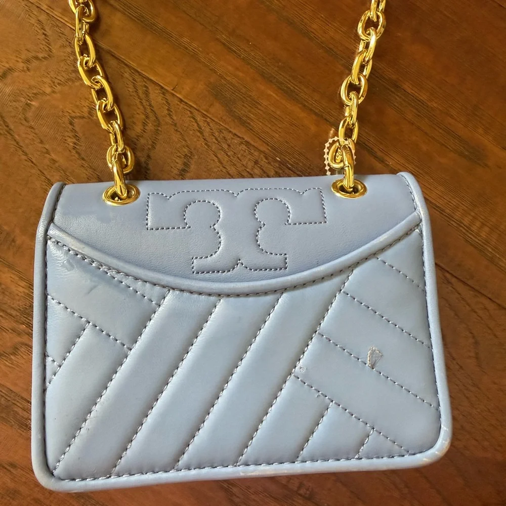Tory Burch Light Blue Crossbody Bag - Picture 2 of 7